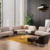 Canapé d'angle Valencia Maxi beige