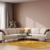 Canapé d'angle Valencia Maxi beige