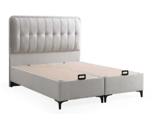 Lit coffre beige SILVA