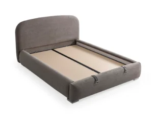 Lit coffre taupe FELIX